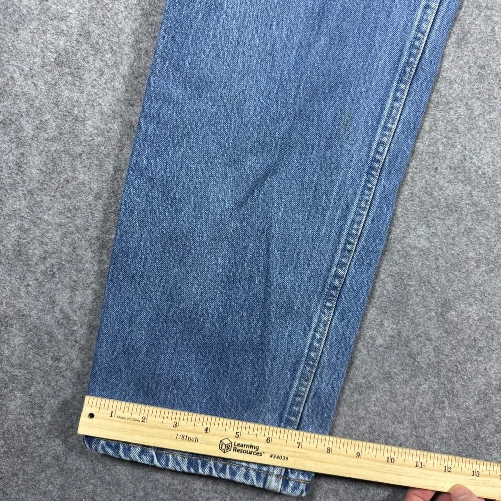 Levis‎ 501 Original Fit Mens Blue Straight Leg Denim Jeans 34x31 Medium Wash